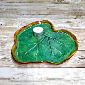 Liść ceramiczny