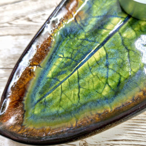 Liść ceramiczny