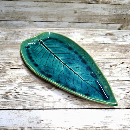 Liść ceramiczny