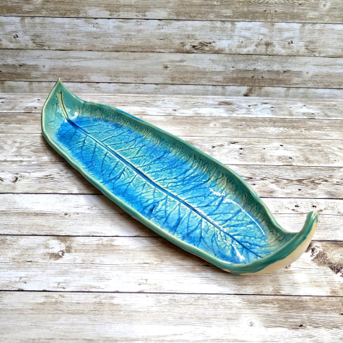 Liść ceramiczny