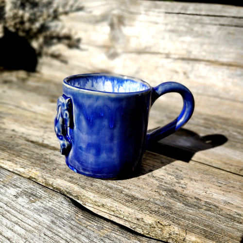 Kubek ceramiczny z koniem