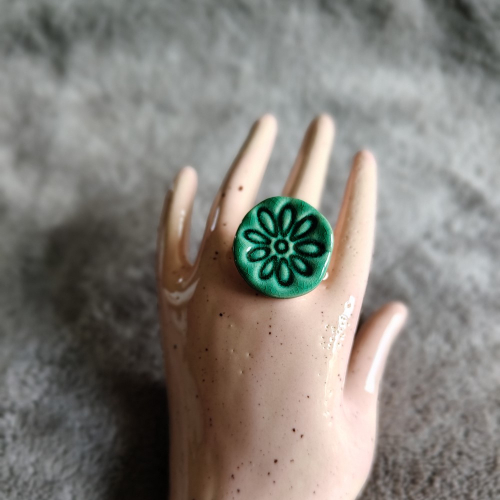 Pierścionek ceramiczny