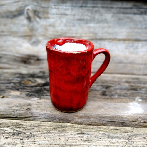 Kubek ceramiczny podłużny