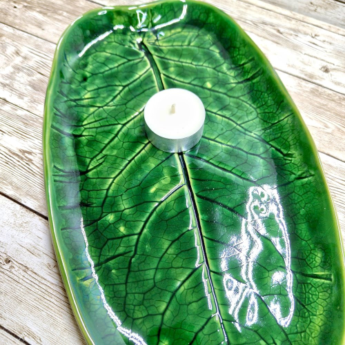 Liść ceramiczny