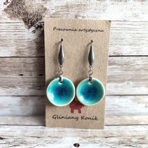 Kolczyki ceramiczne