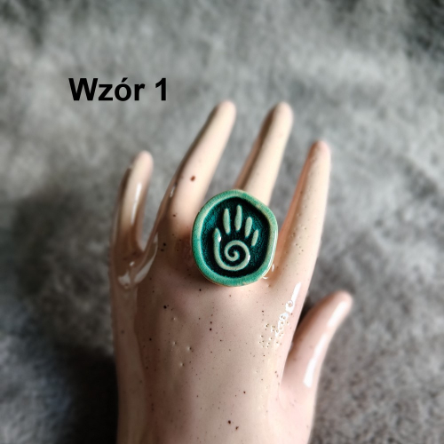 Pierścionek ceramiczny