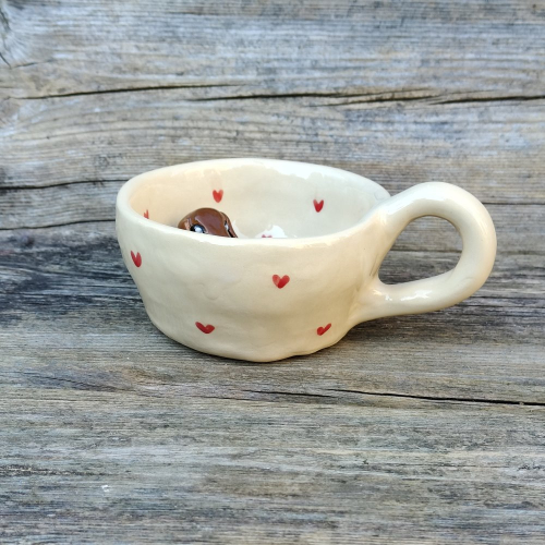 Filiżanka z jamnikiem