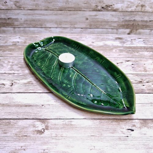 Liść ceramiczny