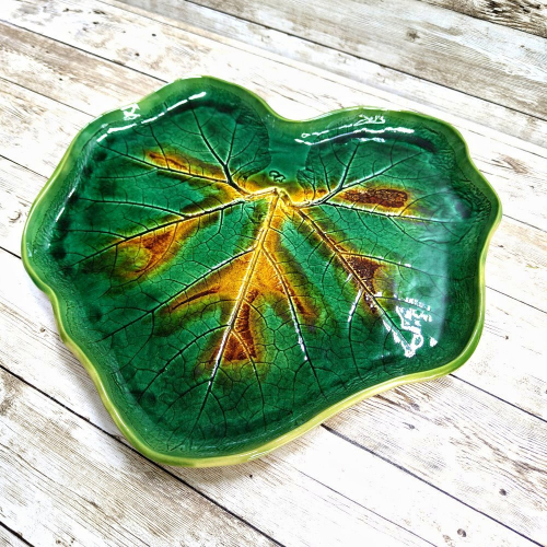 Liść ceramiczny