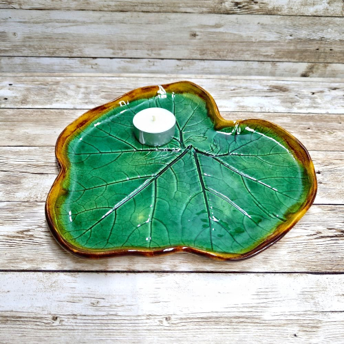 Liść ceramiczny