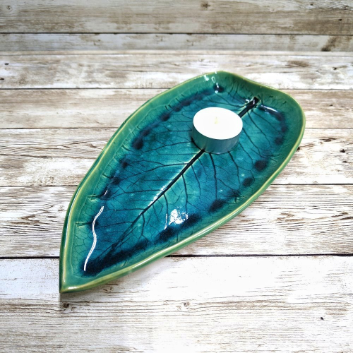Liść ceramiczny