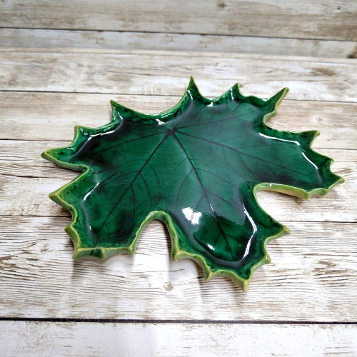 Liść ceramiczny