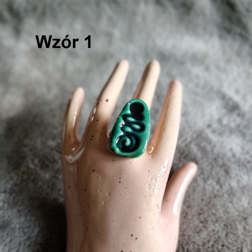 Pierścionek ceramiczny