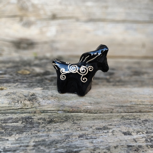 Figurka konika ceramicznego