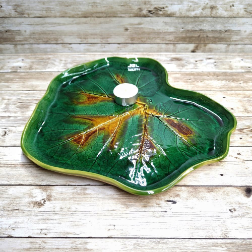 Liść ceramiczny