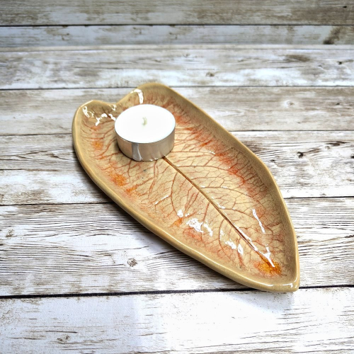 Liść ceramiczny