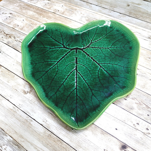 Liść ceramiczny