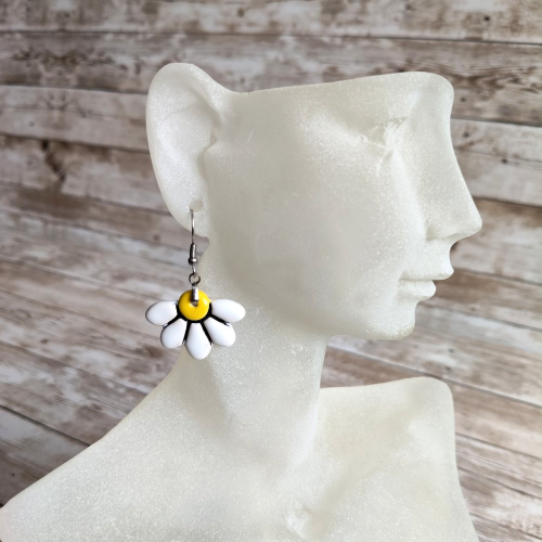 Kolczyki KWIATY wiszące