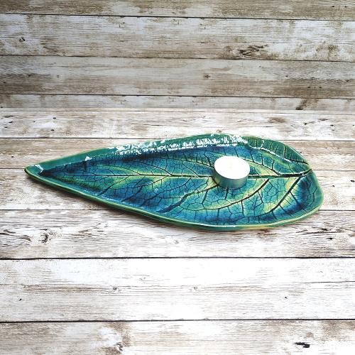 Liść ceramiczny
