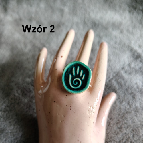 Pierścionek ceramiczny