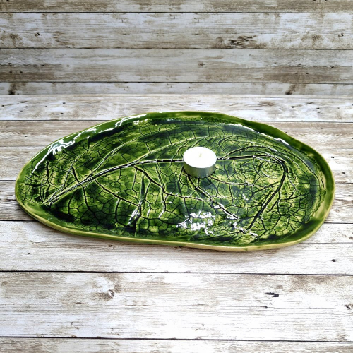 Liść ceramiczny