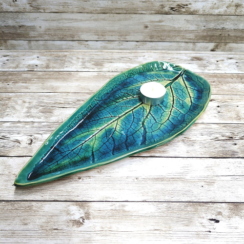 Liść ceramiczny