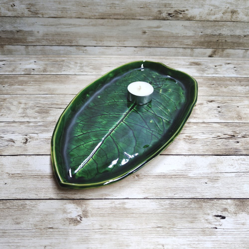 Liść ceramiczny